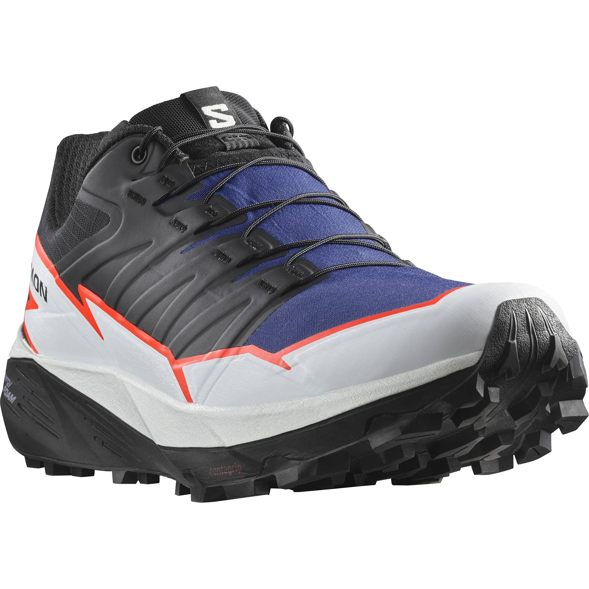 Men’s Salomon Thundercross Surf the Web/Black/Neon Flame